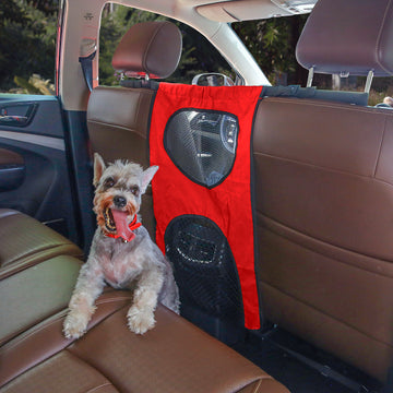 Pet Car Back Seat Guardrail