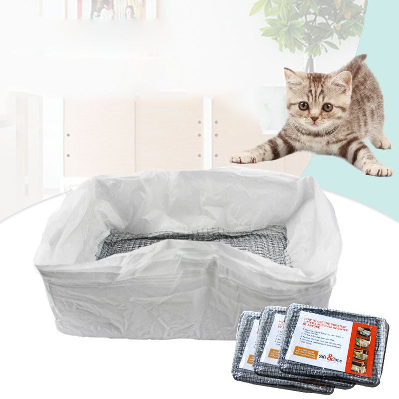 10pc Plastic Cat Litter Filter Mesh