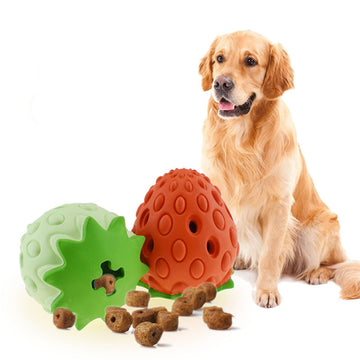 Pet Strawberry Chew Resistant Toy